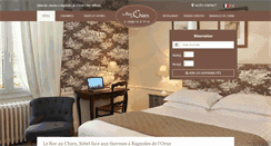 Desktop Screenshot of hotelrocauchien.fr